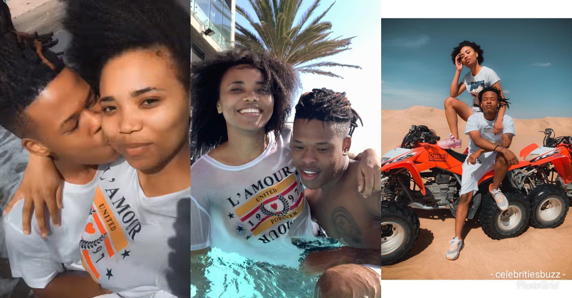 Nasty C baecation with his girlfriend Sammie Heavens in Dubai Nasty C baecation with his girlfriend Sammie Heavens in Dubai