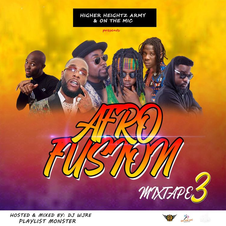 Dj Wyre – AfroFusion Vol 3 Ft. Kahpun, Shatta Wale, StoneBwoy & Sarkodie