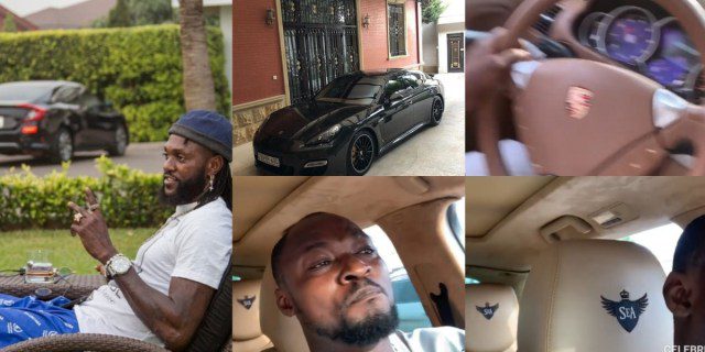 Emmanuel Adebayor gifts Funny Face a brand new Porsche Panamera & he storms town with it Emmanuel Adebayor gifts Funny Face a brand new Porsche Panamera & he storms town with it