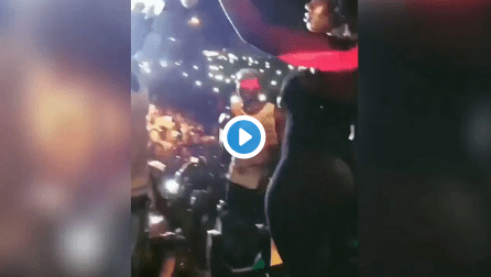 Bosom PYung Causes Confusion With A Big Nyash Lady At Legon Pent Hall Week (Video) Bosom PYung Causes Confusion With A Big Nyash Lady At Legon Pent Hall Week (Video)