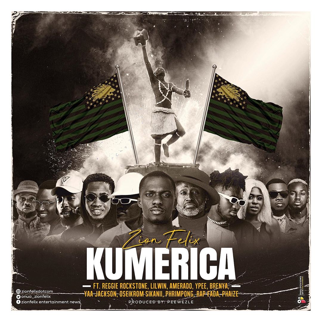 Zionfelix – Kumerica Ft Reggie Rockstone x LilWin x Amerado x Ypee x Brenya x Yaa Jackson x Phrimpong x Rap Fada x Phaize x Oseikrom Sikanii Zionfelix – Kumerica Ft Reggie Rockstone x LilWin x Amerado x Ypee x Brenya x Yaa Jackson x Phrimpong x Rap Fada x Phaize x Oseikrom Sikanii