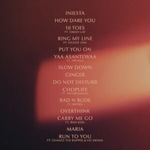 King Promise – Run To You Ft Chance the Rapper & Vic Mensa 1 King Promise Run To You Ft Chance the Rapper & Vic Mensa