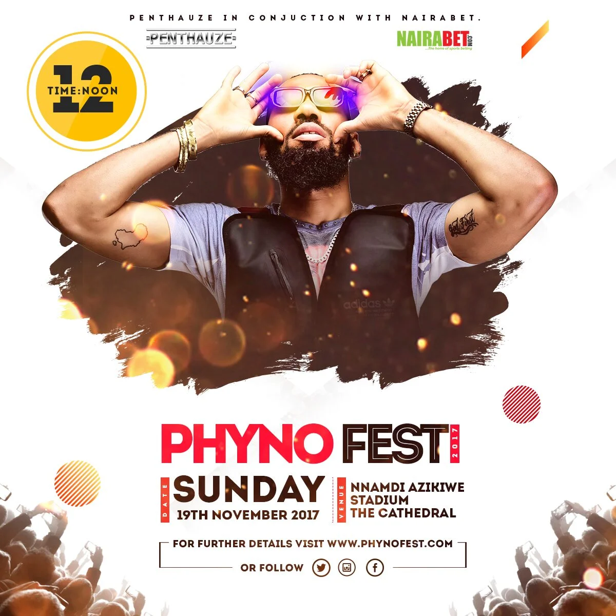 Phyno Announces PhynoFest Concert 2017 date! His homecoming and Appreciation to the fans.