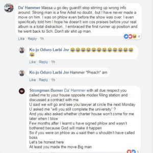 IMG_20180409_164242-300x300 TeePhlow Vs Strongman: Hammer Claims He Never Tried to Sign Strongman - Strongman responds