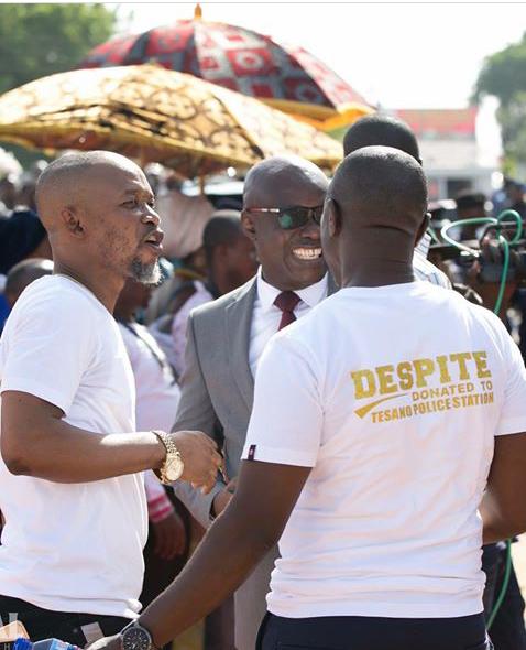 Dr. Osei Kwame Despite Hands Over A Newly-Constructed Police Headquarters To Tesano Divisional Police