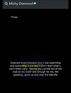 IMG_20180510_105611-231x300 “Insecure Local Champion But…” – Shatta Michy Fires Shatta Wale After He Kissed A Lady On Her Birthday To Mock Her