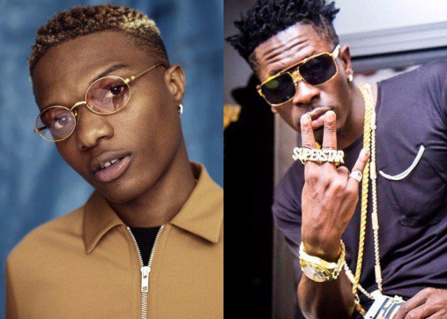 Wizkid gives shout out to Shatta Wale
