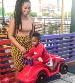Shatta Michy’s son Majesty displays wild football skills