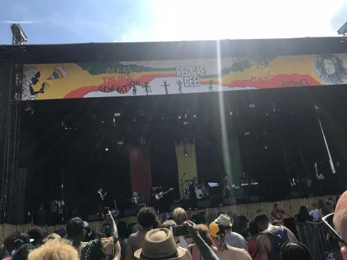 Kabaka Pyramid celebrates Stonebwoy at Reggae Geel 2018