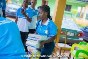 38286831_2150687705207047_4243449760284934144_o-300x200 Photos: Jaddia Foundation donates to Mothers Care Orphanage home in Agona Swedru