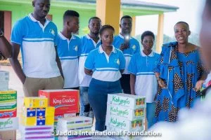 38448872_2150688258540325_7584485986411741184_o-300x200 Photos: Jaddia Foundation donates to Mothers Care Orphanage home in Agona Swedru