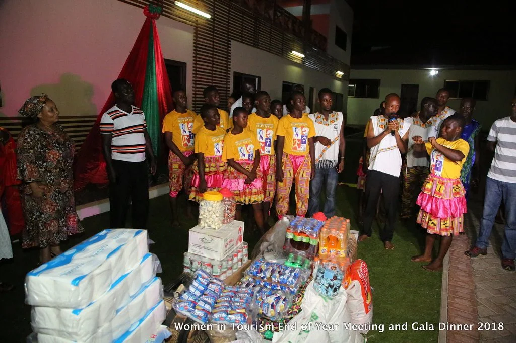 WIT-10 Women In Tourism donates to Cape Coast School of the Deaf and Blind