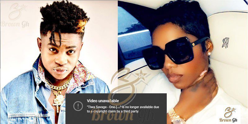 YouTube takes down Tiwa Savage’s video ‘One’ over copyright claims by Danny Young