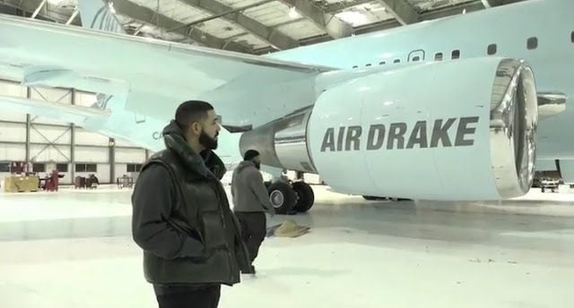 Drake Shows off His New Private Plane and Swears It’s All His