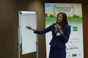 IMG-20191005-WA0007-300x200 Ghanaian Top Model  Prisca Abah   Storms Sustainable Rice Platform  Conference In Thailand.
