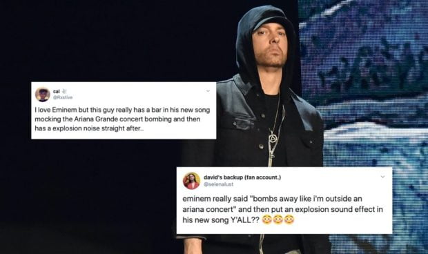 Eminem’s New Album Includes Shockingly Distasteful Lyric About Ariana Grande Terror Attack