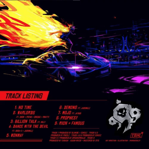 Olamide-999-Tracklist Olamide – “999” (Full EP)[ZIP FILE]