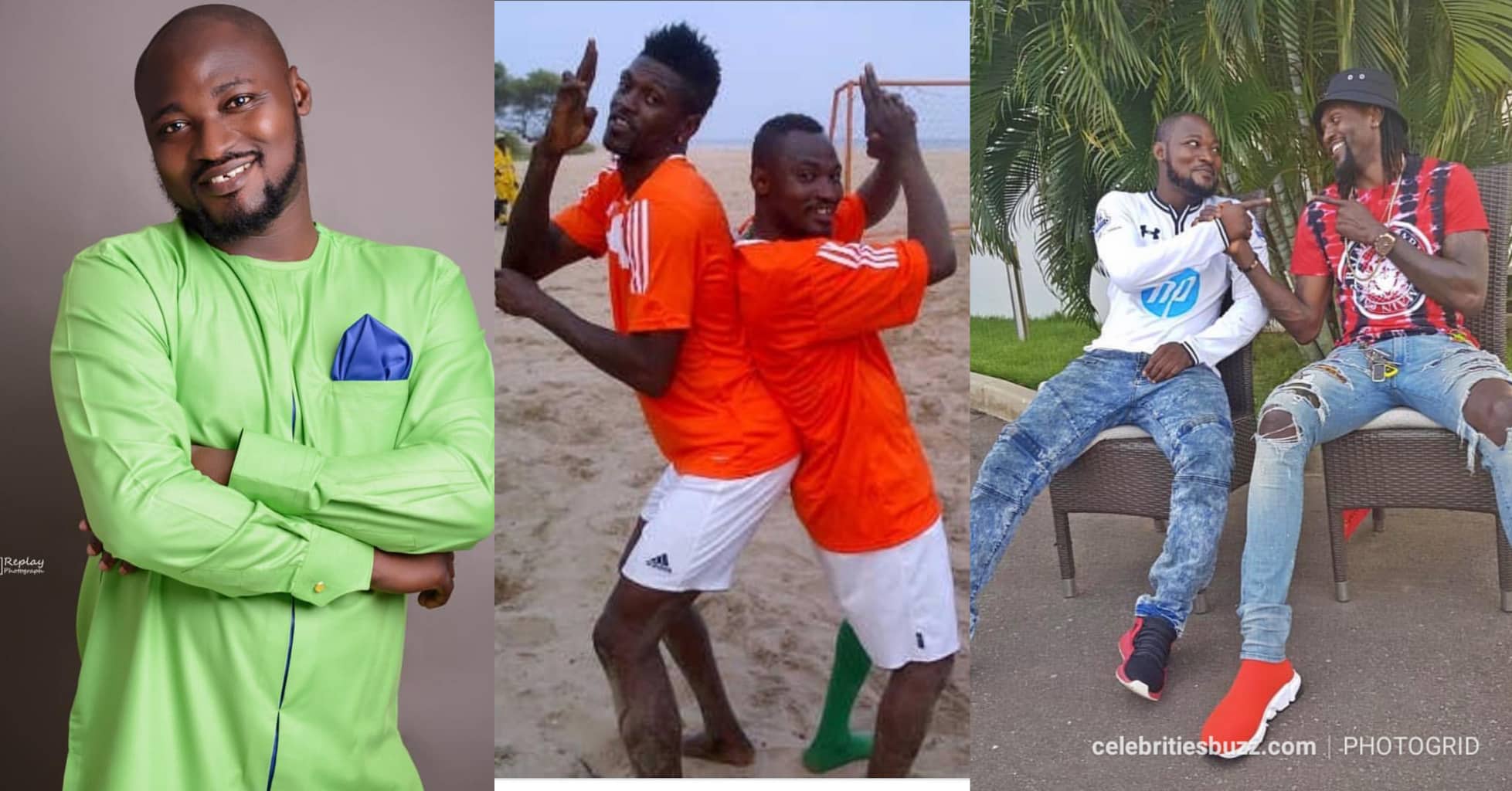 Adebayor gifts Funny face another brand new ride. (Photos+Video)