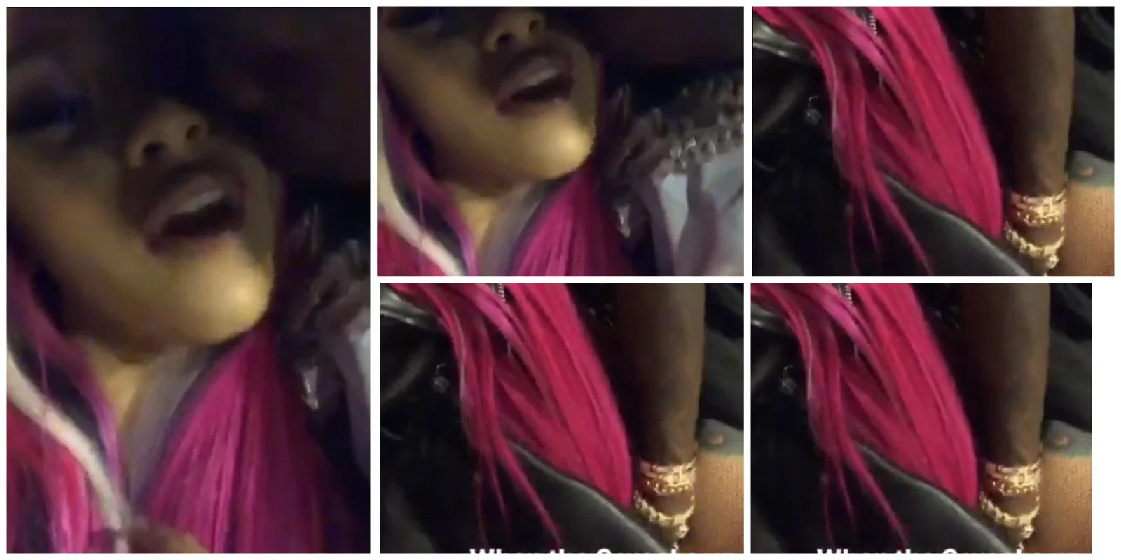 Rapper Offset Fingers Cardi B On Instagram Live Video