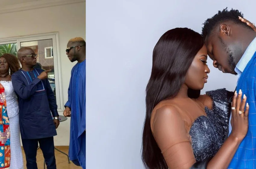 MediFella2020: First Photos & Videos Of Medikal As He Steps Out With His Family & Boys For Marriage Ceremony Surface Online