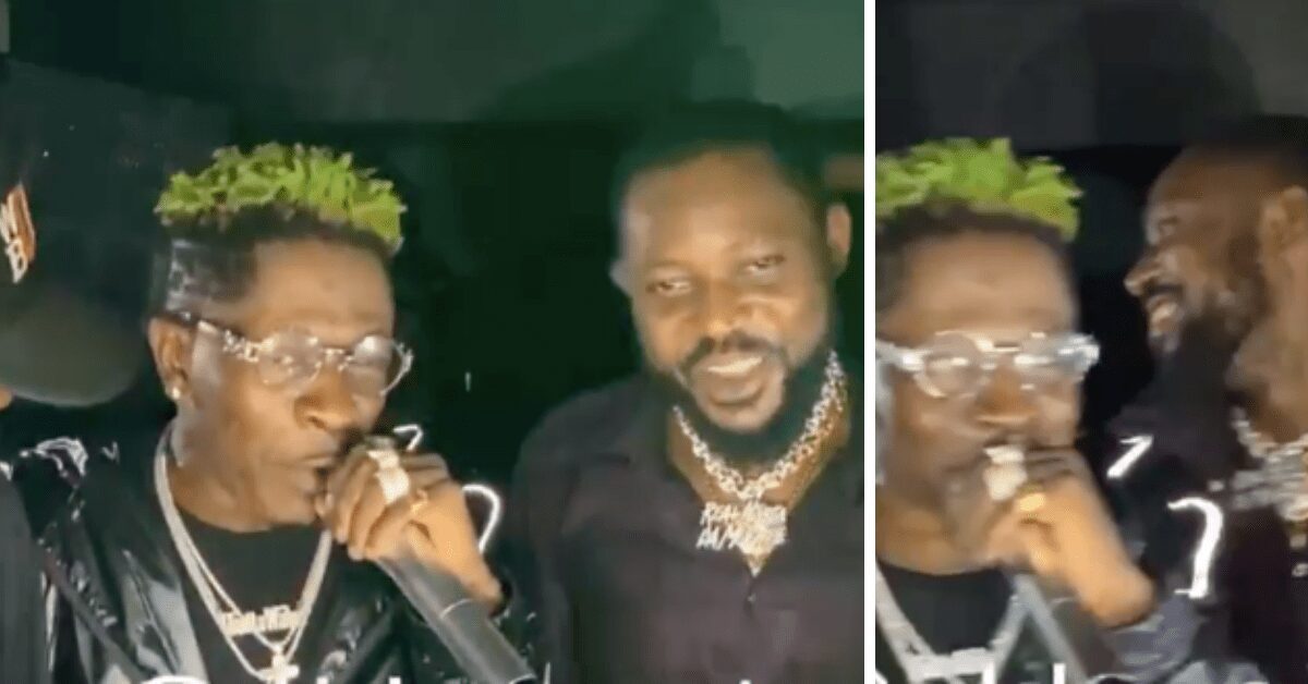 Video: Shatta Wale And Ponobiom Reunite After ‘GbeeNabu’