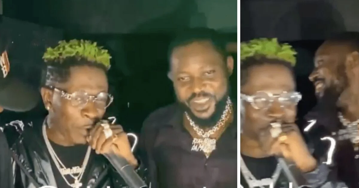 Video: Shatta Wale And Ponobiom Reunite After ‘GbeeNabu’
