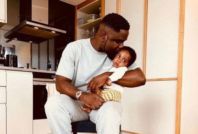 Meet Sarkodie’s Newborn Son, Michael Nana Yaw Owusu Addo Jnr