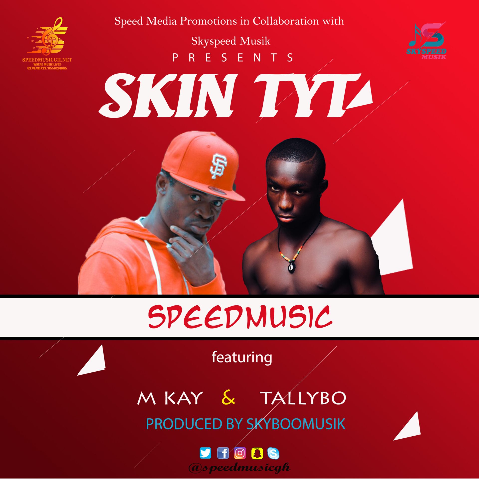 SpeedMusic - Skin Tyt Ft M Kay & Tallybo (Prod. By SkybooMusik)