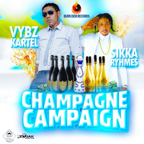 Vybz Kartel – Champagne Campaign Ft Sikka Rymes Vybz Kartel – Champagne Campaign Ft Sikka Rymes