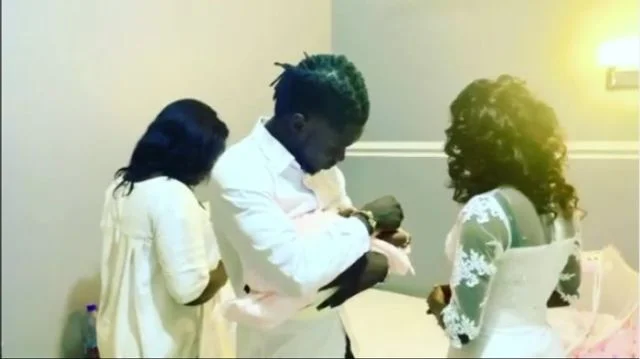 Video: Kuami Eugene Welcomes Baby Girl