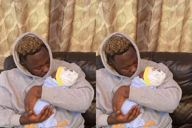 Medikal shares first adorable photos of his daughter