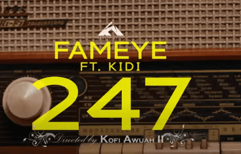 Official Video: Fameye – 247 Ft KiDi
