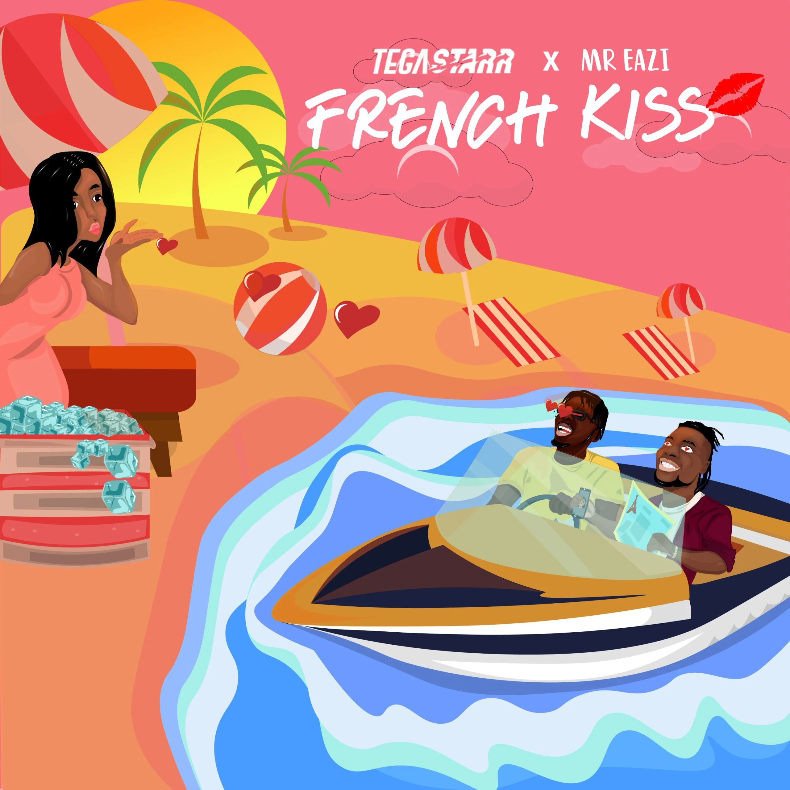 Tega Starr – French Kiss Ft Mr Eazi Tega Starr – French Kiss Ft Mr Eazi
