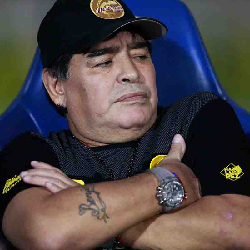 Diego Maradona has died at the age of 60 in Tigre.