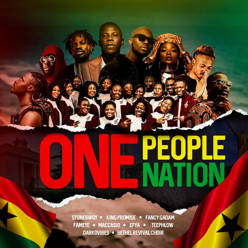 Stonebwoy – One People One Nation Ft King Promise, Fancy Gadam, Fameye, Efya, Teephlow, Maccasio, Darkovibes & Bethel Revival Choir.