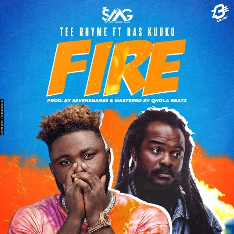 Tee-Rhyme-ft-Ras-Kuuku-Fire-Cover-Art-768x768-1 Tee Rhyme – Fire Ft Ras Kuuku (Prod. By Sevensnares)