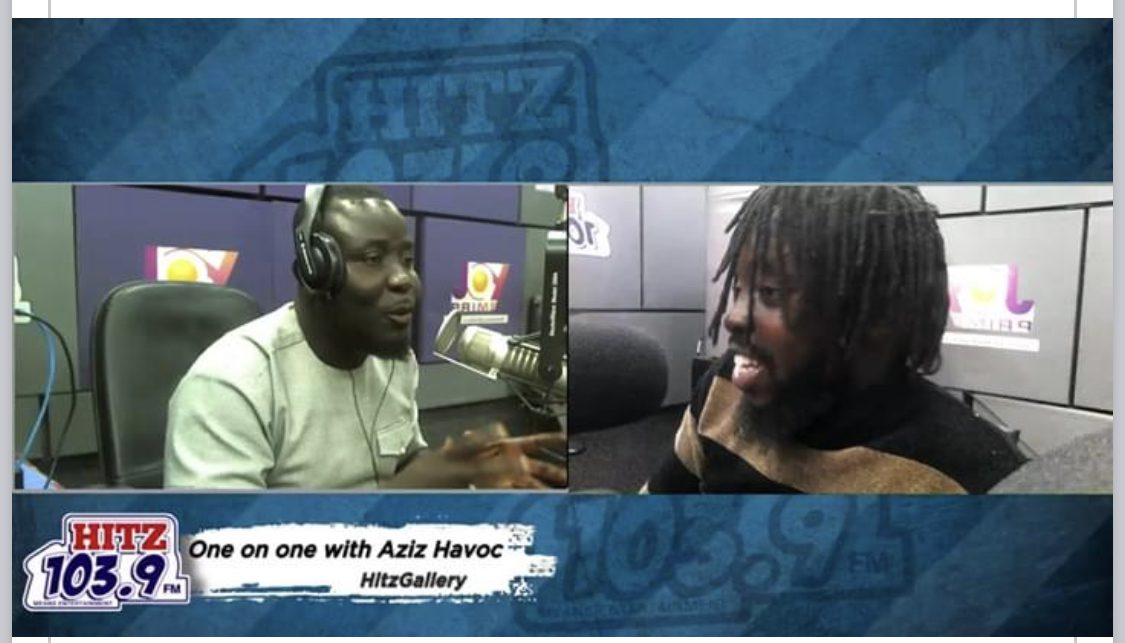 Dr Pounds Shocked At Aziz Havoc 30 Minutes Non Stop Rap Freestyle On Hitz Fm