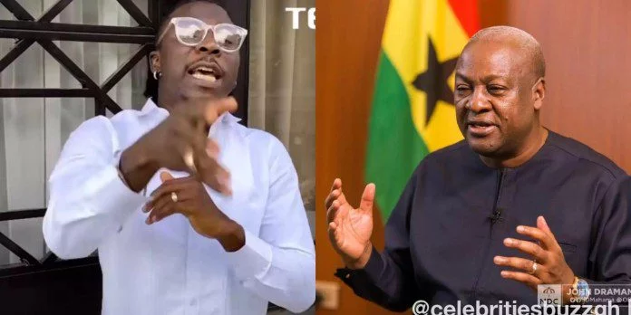 Stonebwoy replies NDC party for criticising him after he said he endorses Akufo-Addo’s achievements