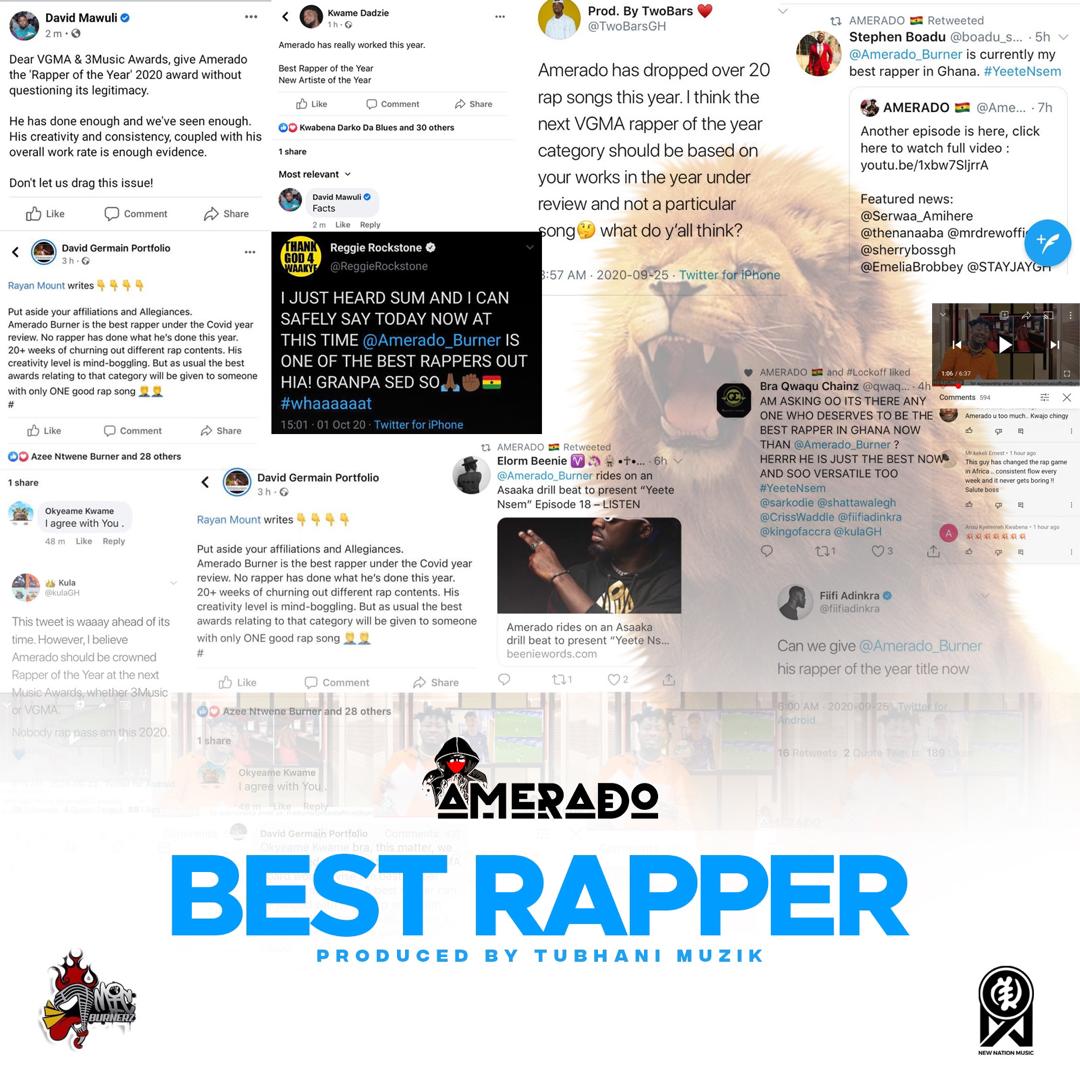 Amerado – Best Rapper