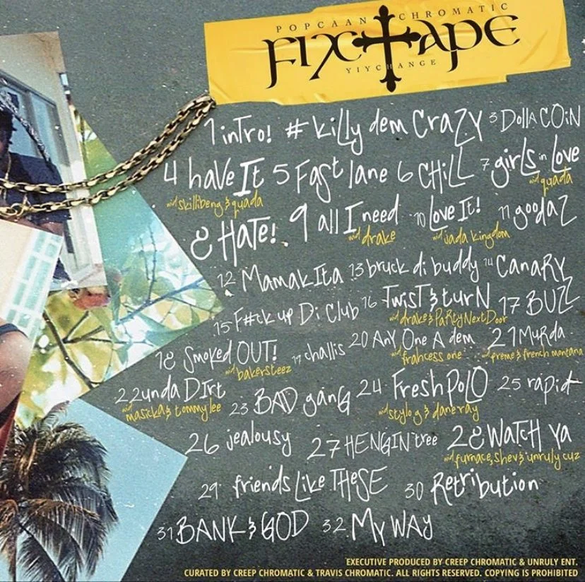 Popcaan – Smoked Out Ft Bakersteez (Fixtape Album)