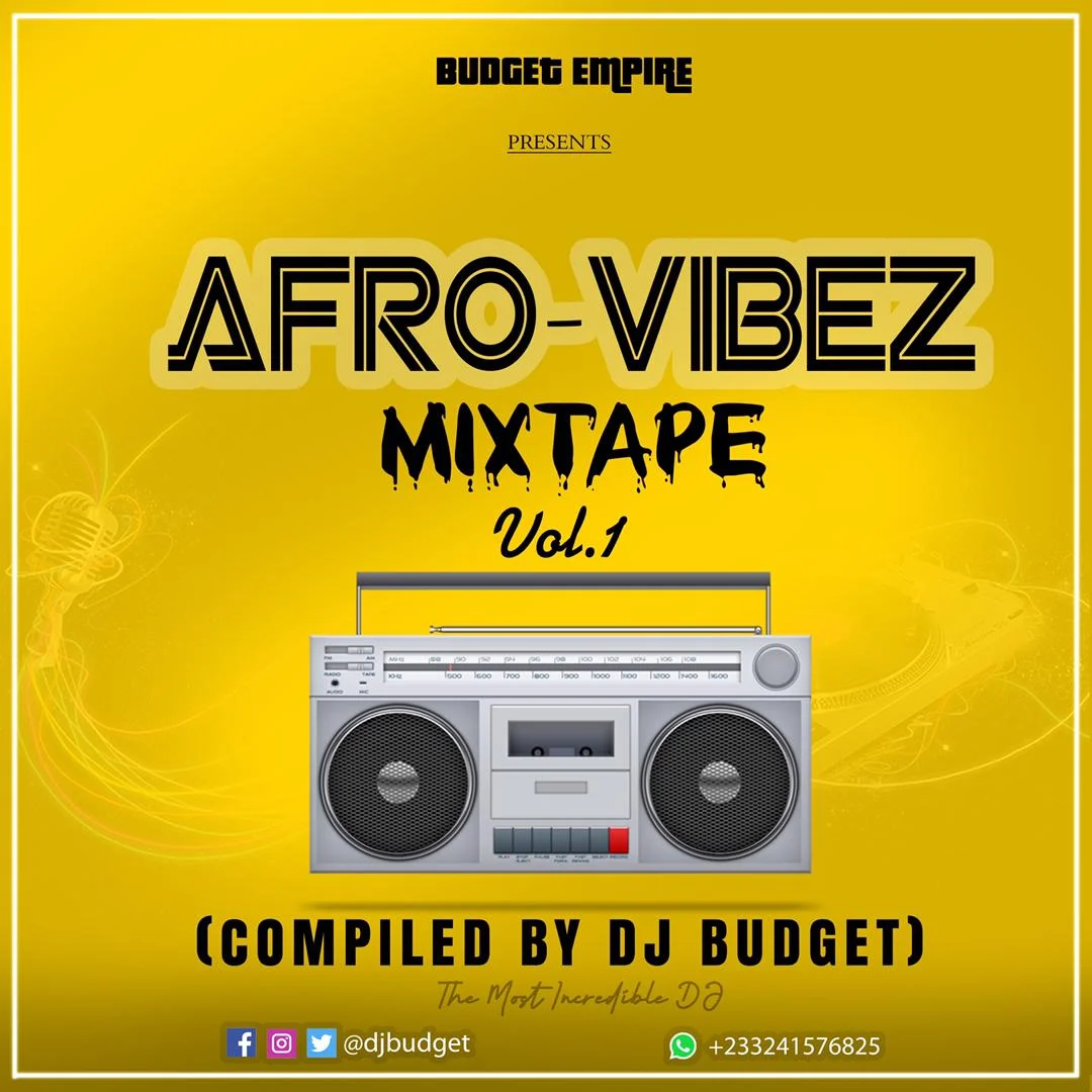 DJ-Budget DJ Budget – Afro Vibez Mixtape Vol.1