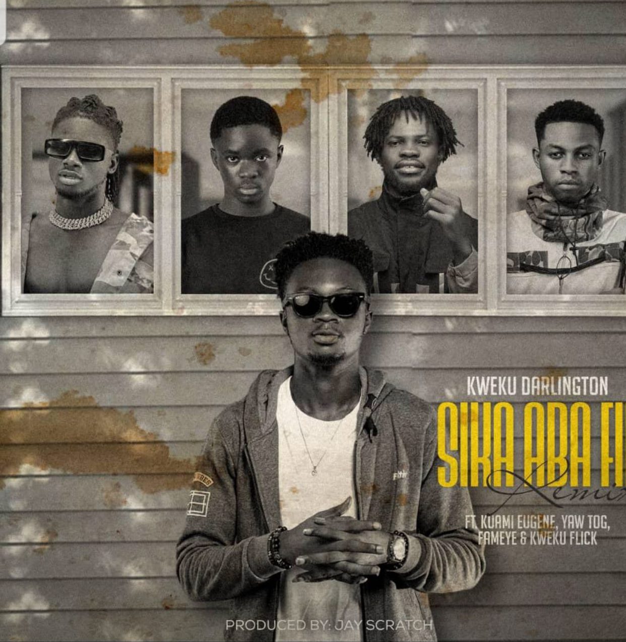 Kweku Darlington – Sika Aba Fie Remix Ft Kuami Eugene x Fameye x Yaw Tog & Kweku Flick