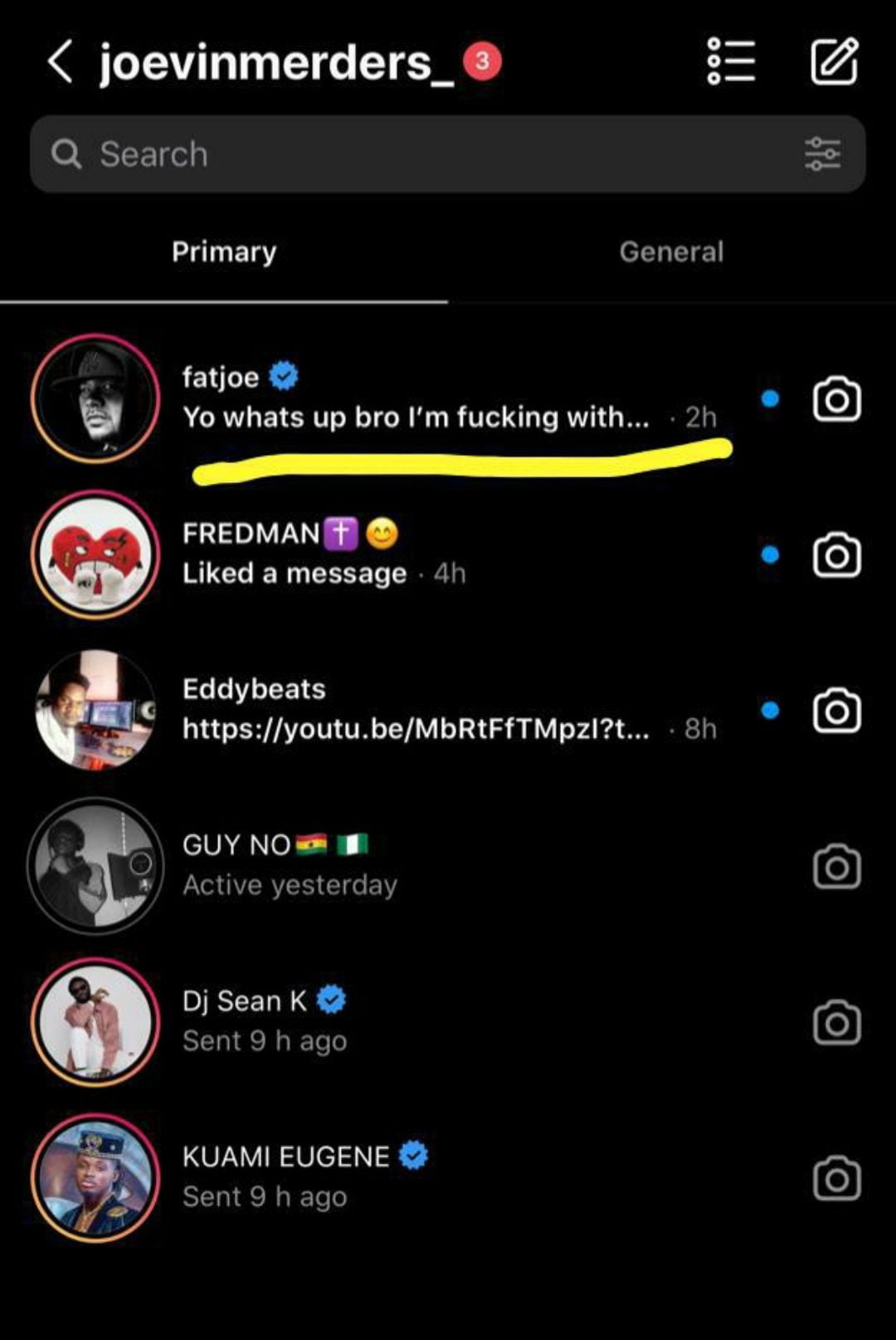Screenshot_20210607-002636_GBWhatsApp Ghanaian Star Joevin Merders Inks A Collaboration With American Rapper Fat Joe?