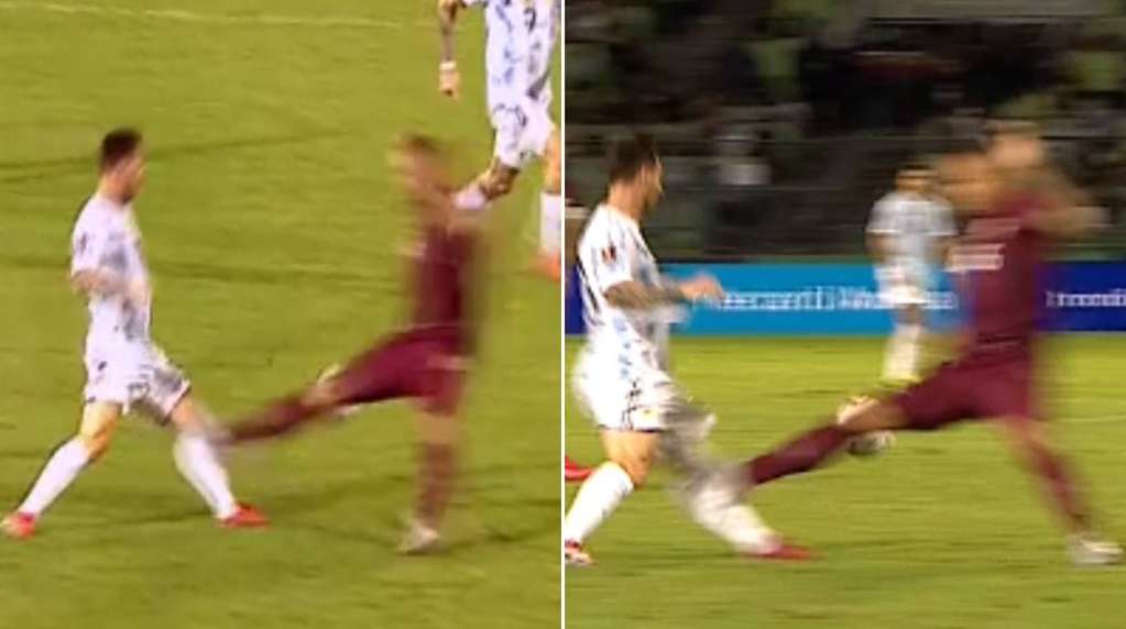Lionel Messi: Argentine Star Survives Career Ending Tackle By Venezuelan Player [VIDEO]