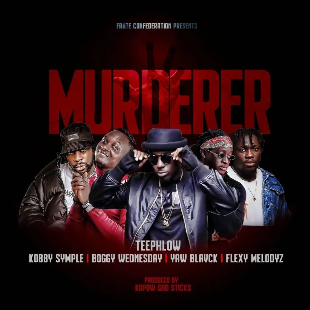 TeePhlow – Murderer Ft Kobby Symple x Boggy Wenzday x Yaw Blvck & Flexy Melodyz (Prod By Kopow) TeePhlow – Murderer Ft Kobby Symple x Boggy Wenzday x Yaw Blvck & Flexy Melodyz (Prod By Kopow)